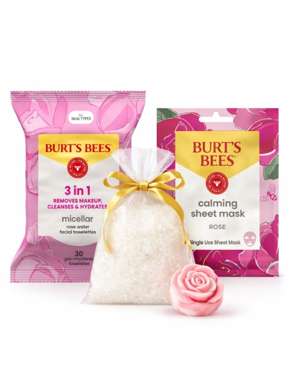 $15 When Bundled – Care Package People Actually Want - (Burt’s Bees Rose Kit)